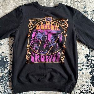 Rare Vintage The Black Crows Band Promo Sweater Sz M NWOT